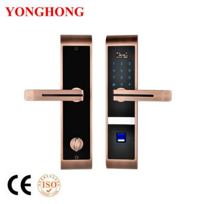 Smartphone control smart fingerprint electronic digital door lock system