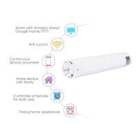 Alexa&Google Home Voice Controlled Tuya Curtain Motor WiFi Automatic Electric Curtain For Curtain Motor System